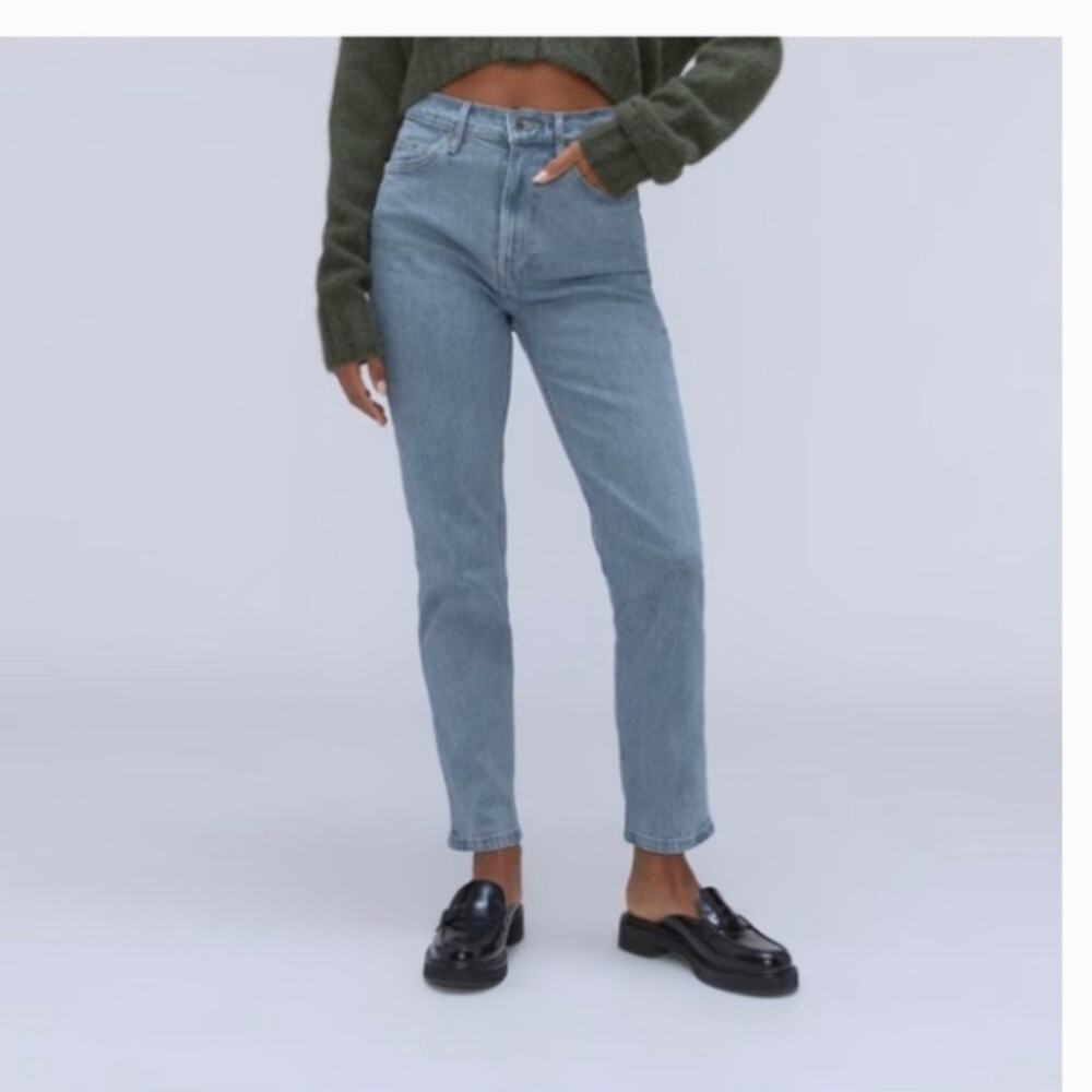 Everlane Light Blue Straight Leg Jeans